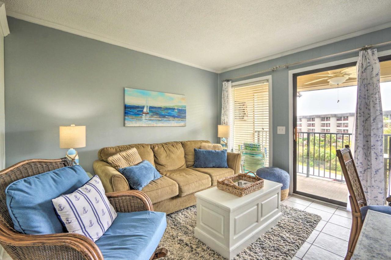 Hilton Head Ocean-View Villa Steps To Beach! Hilton Head Island Exterior foto